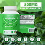 Buy now Rosabella Moringa Capsules - Pure Moringa Powder, Energy, Skin, Immune & Gut Health Superfood, Rich in Antioxidants, Essential Vitamins & Amino Acids, Natural Green Superfood Supplement - 120 Count at indiglob india