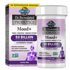 Garden of Life Dr. Formulated Probiotics Mood+, 50 Billion CFU, 60 Capsules | Supports Relaxation & Digestive Health, Vegetarian
