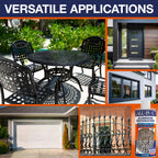 Aluminum Cleaner & Restorer Brightens Patio Furniture, Wrought Iron & Metal
