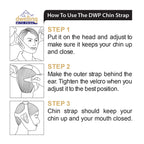 Buy now Anti Snore Chin Strap - Anti-Dry Mouth Chin Strap for CPAP Users - Stop Noise - Snoreless Sleeping Solution for Men and Women - Breathing Aid for Snoring at indiglob india