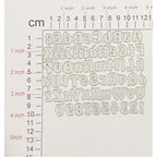 Buy now 78 Pieces Alphabet Letters and 10 Pieces Numbers Cutting Dies Metal die cuts Carbon Steel Embossing Script Die Stencils Letter Cutting die cuts for Card Making Scrapbook Card Making Supplies 4 Styles at indiglob india
