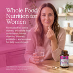 Garden of Life Multivitamin for Women, Vitamin Code Women's Multi - Whole Food Womens Multi Vitamins, Iron, Folate not Folic Acid, Vitamin A and Probiotics for Womens Energy, 120 Vegetarian Capsules