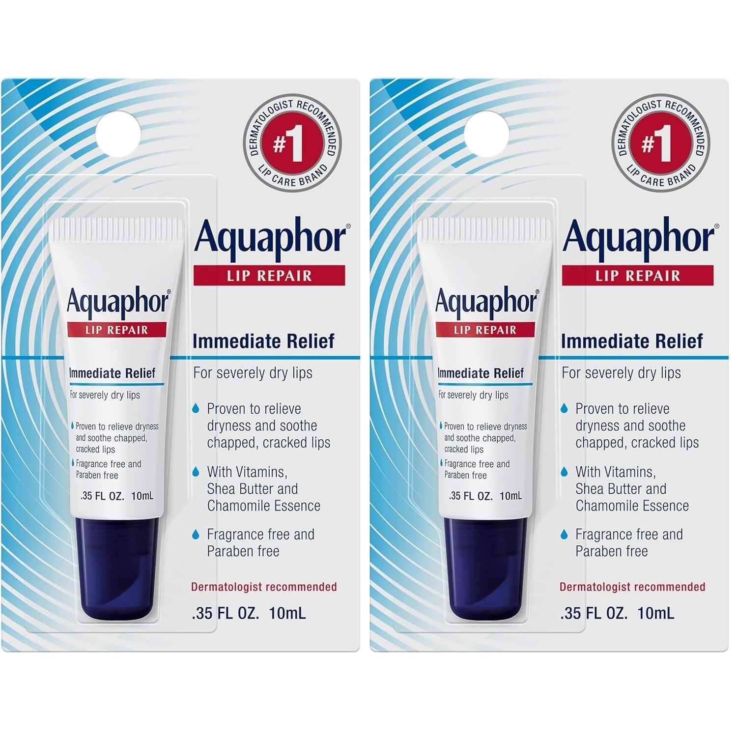 Buy now Aquaphor Lip Repair Ointment - Long-lasting Moisture to Soothe Dry Chapped Lips - .35 fl. oz. Tube 0.35 Fl Oz (Pack of 2) at indiglob india