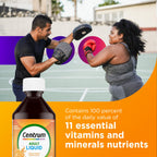 Centrum Liquid Multivitamin for Adults, Citrus Flavor, 8 fl oz | Contains B Vitamins, Vitamin C, Vitamin E and Antioxidants, Supports Healthy Immune Response, GLP-1 Support