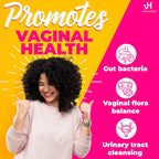 Buy now vH Essentials Probiotics for Women with Prebiotics, Cranberry & Vitamin C - 60 Capsules (30 Day Supply) - Women's Probiotics Support Gut Balance, Feminine Health & Urinary Tract Health for Women at indiglob india