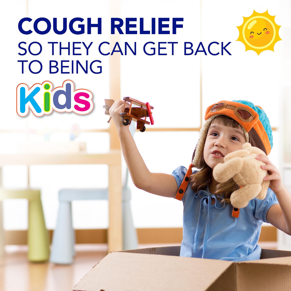 Buy now VICKS Kids DayQuil & NyQuil Berry Cold & Cough Medicine Co-Pack, Daytime & Nighttime Relief of Multiple Symptoms, Great-Tasting Berry Flavor, Free of Alcohol & Acetaminophen, for Ages 6+, 2x8oz at indiglob india