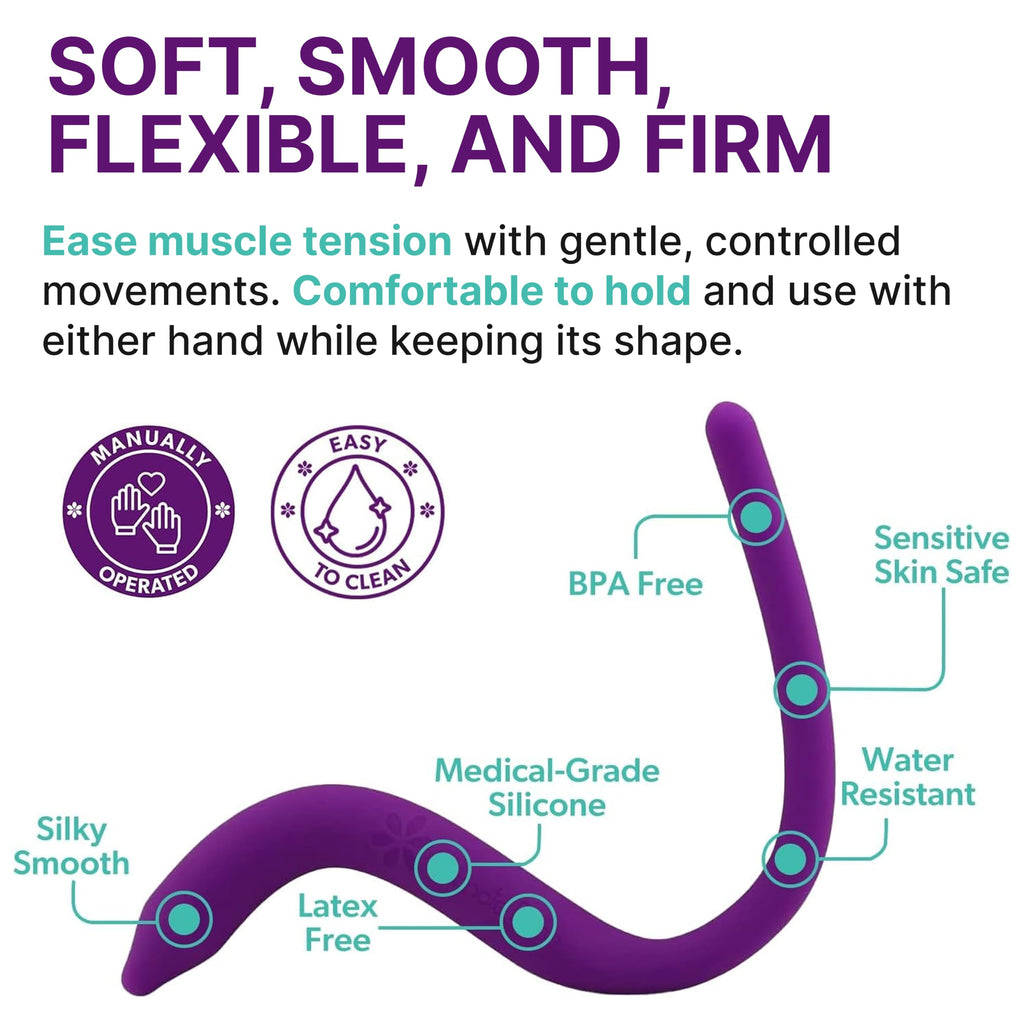 Intimate Rose Non-Vibrating Pelvic Wand, Pelvic Floor Muscle Massager