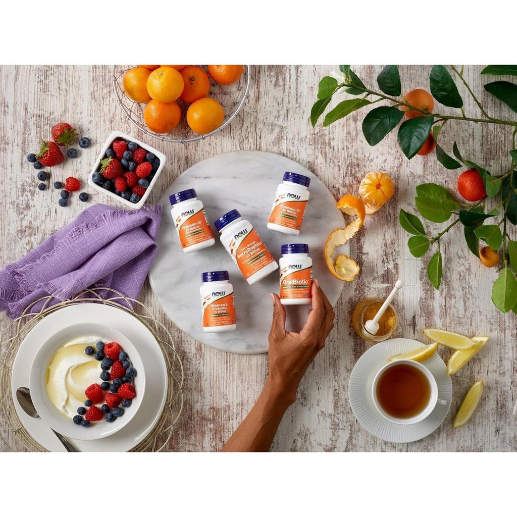 Buy now NOW Foods Supplements, OralBioticâ„¢, Developed for Adults & Children, Strain Verified, 60 Lozenges at indiglob india