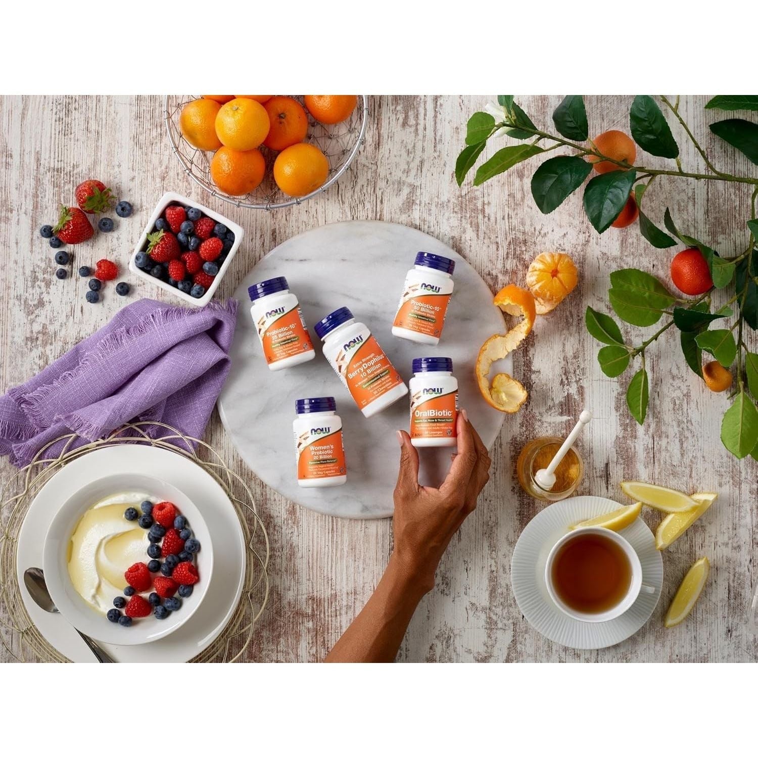 Buy now NOW Foods Supplements, OralBioticâ„¢, Developed for Adults & Children, Strain Verified, 60 Lozenges at indiglob india