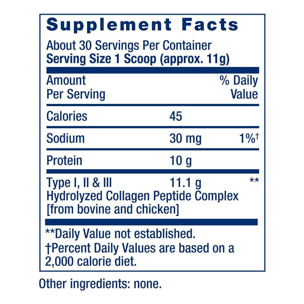 Life Extension Collagen Peptides for Skin and Joints, 343 Grams