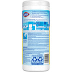 Buy now Clorox Disinfecting Cleaning Wipes, Bleach Free, Crisp Lemon, 35 Count (Pack May Vary) at indiglob india