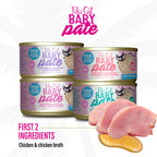 Tiki Cat Baby Pate Wet Kitten Food, Variety Pack, 2.4 oz. Cans (12 Count)