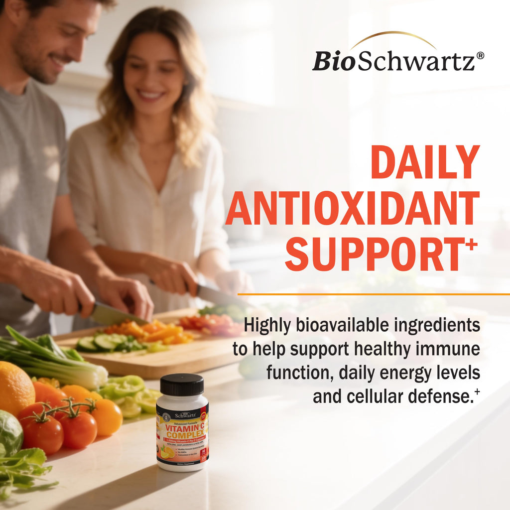 BioSchwartz Vitamin C Complex Supplement - Vitamin C 1000mg Capsules