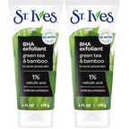 Buy now St. Ives Blackhead Clearing Face Scrub, Clears Blackheads & Unclogs Pores, Green Tea & Bamboo, Salicylic Acid Acne Treatment Facial Scrub, Moderate Exfoliator Skin Care with Natural Exfoliants 6 oz at indiglob india