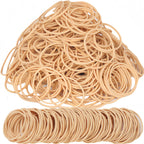 Rubber Bands Size16 Small Rubber Band 530pcs Beige Size#16 Heavy Duty