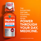 Buy now VICKS DayQuil & NyQuil Diabetes Cold & Flu Relief Medicine Co-Pack, Powerful Multi-Symptom Daytime & Nighttime Relief for Cold, Cough, and Flu Symptoms, Sugar & Alcohol Free, 2 x 12 FL OZ Bottles at indiglob india