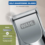 Wahl Groomsman Rechargeable Beard Trimmer Kit & Bonus Battery Nose Trimmer | Trim Beards & Mustaches With The Rechargeable Trimmer And Nose Hair With The Bonus Battery Wet/Dry Trimmer – Model 5622V