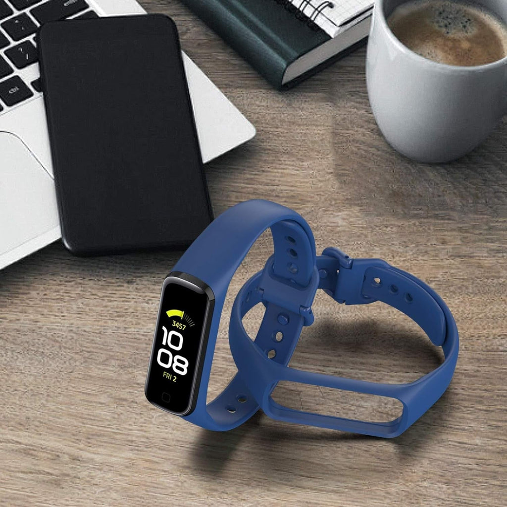 Buy now Bands Compatible with Samsung Galaxy Fit 2 Band for Women Men, Soft Silicone Replacement Straps Wristbands Accessories for Samsung Galaxy Fit2 at indiglob india