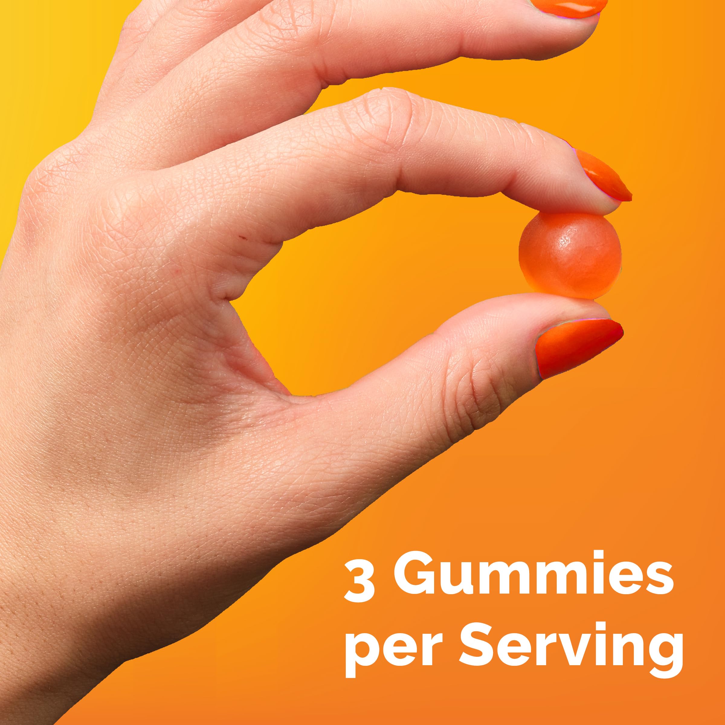 Emergen-C Vitamin C 250mg Gummies, Immune Support, Mixed Fruit, 36 Gummies | Zero Sugar, B Vitamins for Energy, Zinc and Manganese, Naturally Flavored, Allulose Sweetened