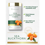 Carlyle Sea Buckthorn Oil Capsules | 200 Softgels | Non-GMO, Gluten Free