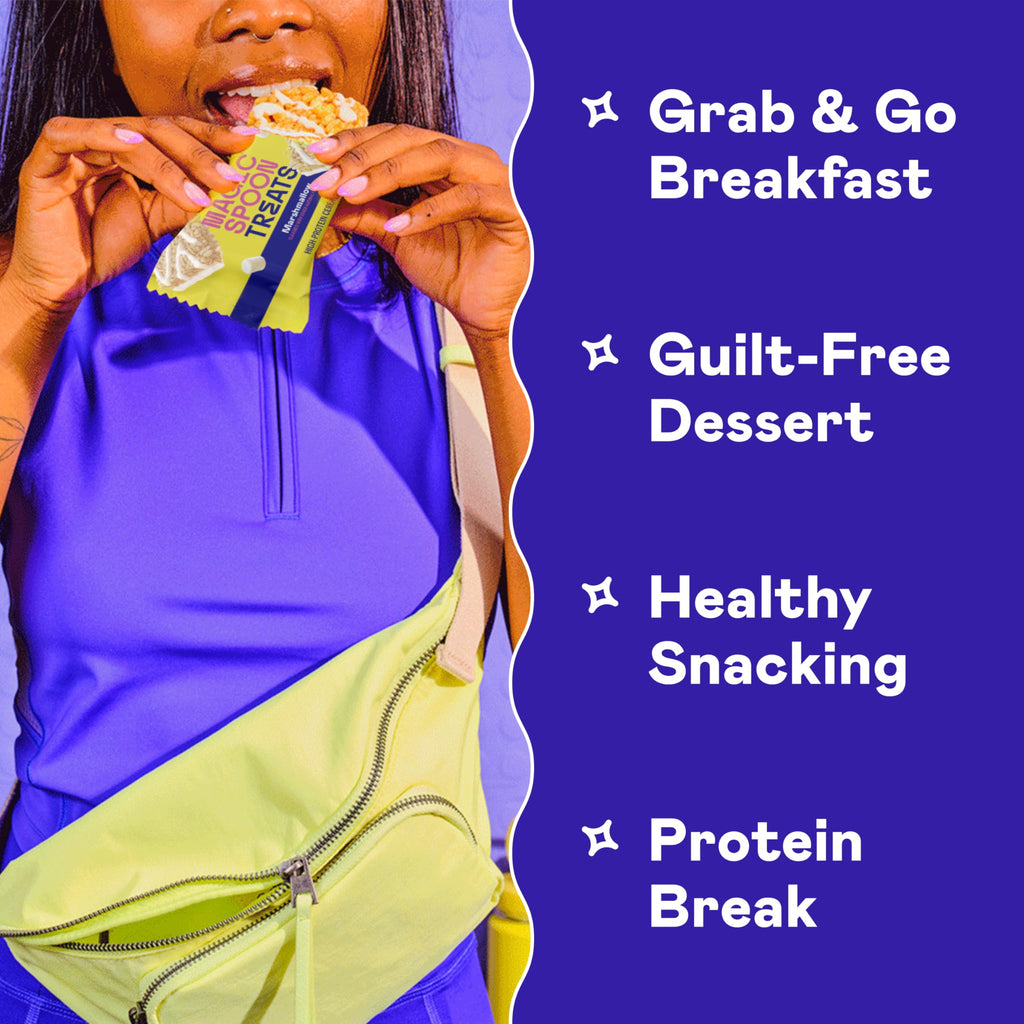 Magic Spoon Treats Marshmallow - 8 High Protein Bars, Gluten Free