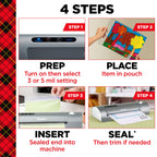 Scotch Thermal Laminator, 2 Roller System for a Professional Finish, Use for Home, Office or School, Suitable for use with Photos (TL901X)