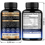Vitamin B Complex Methylated - B-Complex with Methylfolate & B12 -120 Caps | 9-in-1 Methylated Multivitamin for Men & Women - Energy, Brain & Mood - Vegan, Lab Tested, Bioavailable