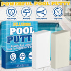 Epoxy Putty, 17.6 oz. Pool Putty, Underwater or Above Fast Repair, Fix Leaks, Cracks, Filling, Sculpting, 2 Part Pool Epoxy Putty for Tile, Concrete, Fiberglass, Cement and Other Surfaces (White)