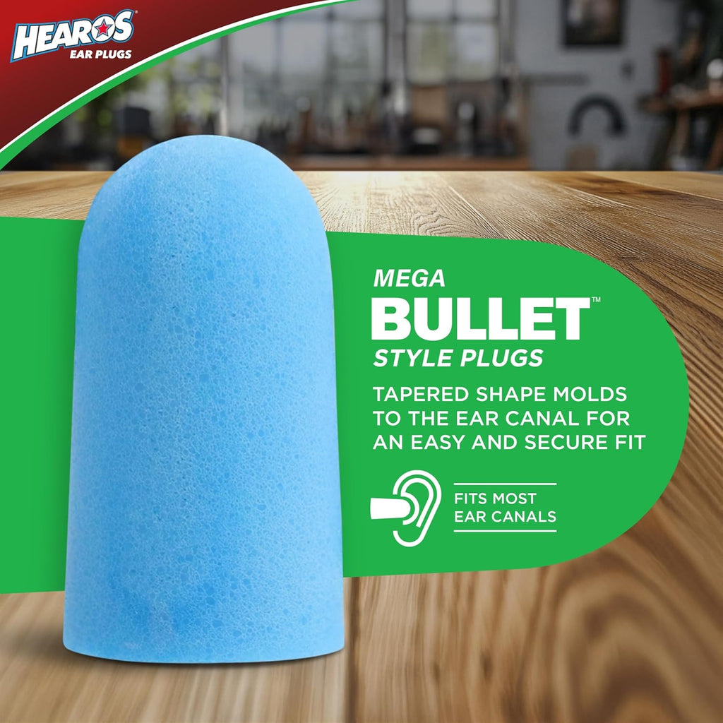 Buy now HEAROS Xtreme Protection Series Ear Plugs, Blue, 56 Pair at indiglob india