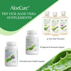 Aloe Vera Capsules for Gut Health & Digestive Comfort 60ct x 300mg | Gently Support Gut Health & Digestive Comfort. Vegan, non-GMO Aloe leaf extract. Aloin Free Naturally Support Immune Health