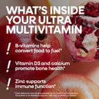 Nature's Way Alive! Men’s Daily Ultra Potency Multivitamin Tablets, 150 ct | Complete High Potency Men’s Daily Vitamin Promotes Heart & Muscle Function*, B-Vitamins, Zinc and Antioxidants