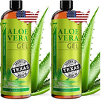 Buy now Seven Minerals, Travel Size Organic Aloe Vera Gel from freshly cut 100% Pure Aloe - 2 Fl Oz - HighestQuality, Texas grown, Vegan, Unscented - For Face, Skin, Hair, Sunburn relief (2 Fl Oz) at indiglob india
