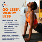 Buy now AZO Bladder Control with Go-Less Daily Supplement | Helps Reduce Occasional Urgency, leakage due to laughing, sneezing and exerciseâ€ â€ â€  | 72 Capsules at indiglob india
