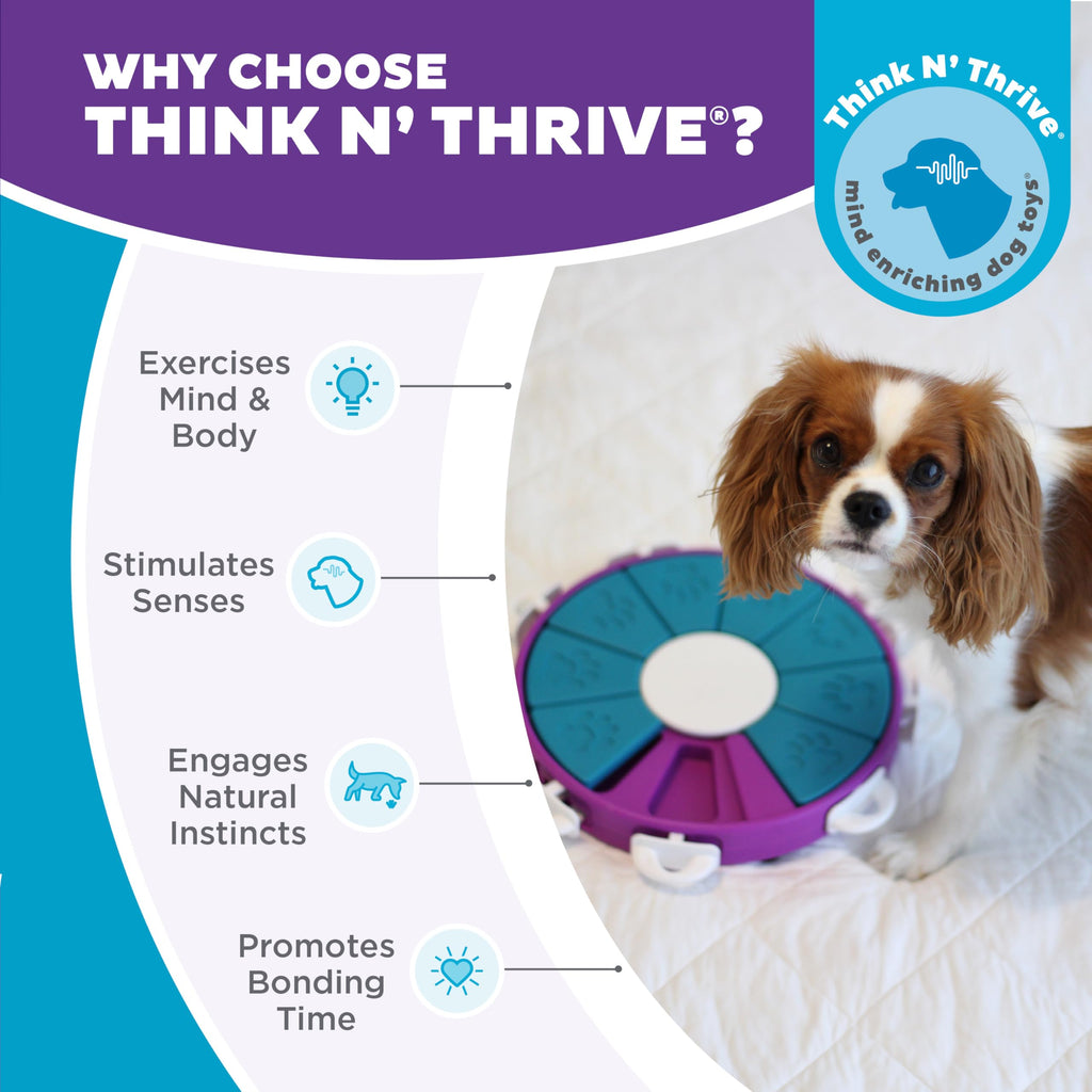 Outward Hound Nina Ottosson Dog Twister Dog Toy Treat Puzzle, 11.8"