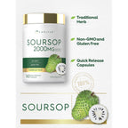 Carlyle Soursop Leaves | 160 Capsules | Traditional Herb