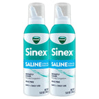 Buy now Vicks Sinex SALINE Nasal Spray, Drug Free Ultra Fine Mist, Clear Everyday Sinus Congestion Fast, Clear Mucus from a Cold or Allergy, Daily Use 5.0 fl oz x 2 at indiglob india