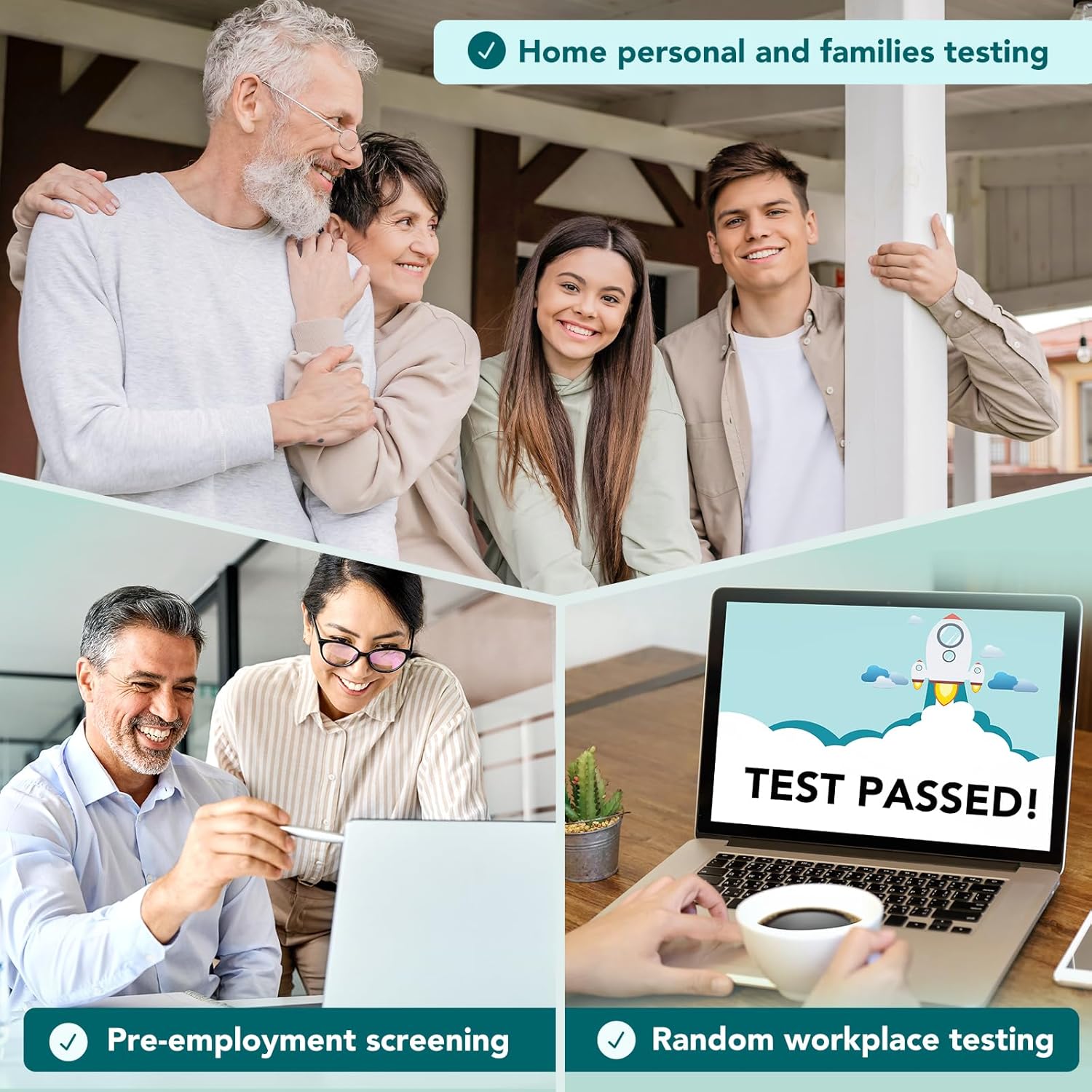 Buy now Easy@Home 5 Panel Urine Drug Test Kit [5 Pack] - THC/Marijuana, Cocaine, OPI/Opiates, AMP, BZO All Drugs Testing Strips in One Kit - at Home Use Screening Test with Results in 5 Mins #EDOAP-754 at indiglob india