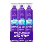 Aussie Instant Freeze Hair Spray for Extreme Hold, Long-Lasting All-Day Fresh Citrus Scent, Safe for All Hair Types, 10 Fl Oz, 3 Pack