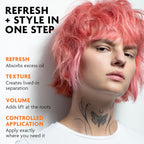 R+Co Badlands Dry Shampoo Paste, Dry Shampoo + Styling Paste | Adds Texture & Absorbs Oil with Matte Finish, Vegan + Cruelty-Free