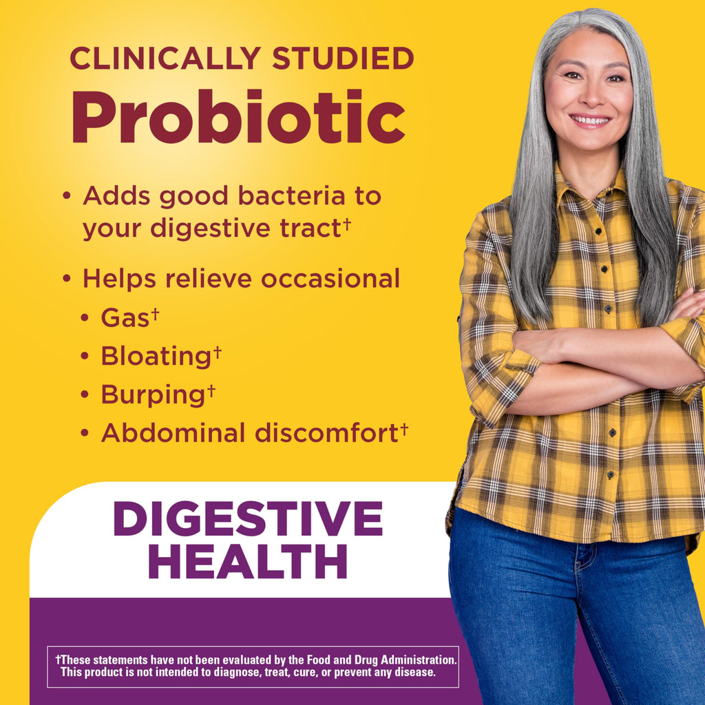 Nature Made Probiotic + Prebiotic Fiber Gummies, 50 Gummies | Fiber Supplement for Daily Gut Health, Prebiotics and Probiotics for Women and Men, Mixed Berry Flavor, 25 Day Supply