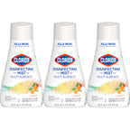 Buy now Clorox Disinfecting Mist, Lemongrass Mandarin, Household Essentials, 3 Refills, 16 Fl Oz Each at indiglob india