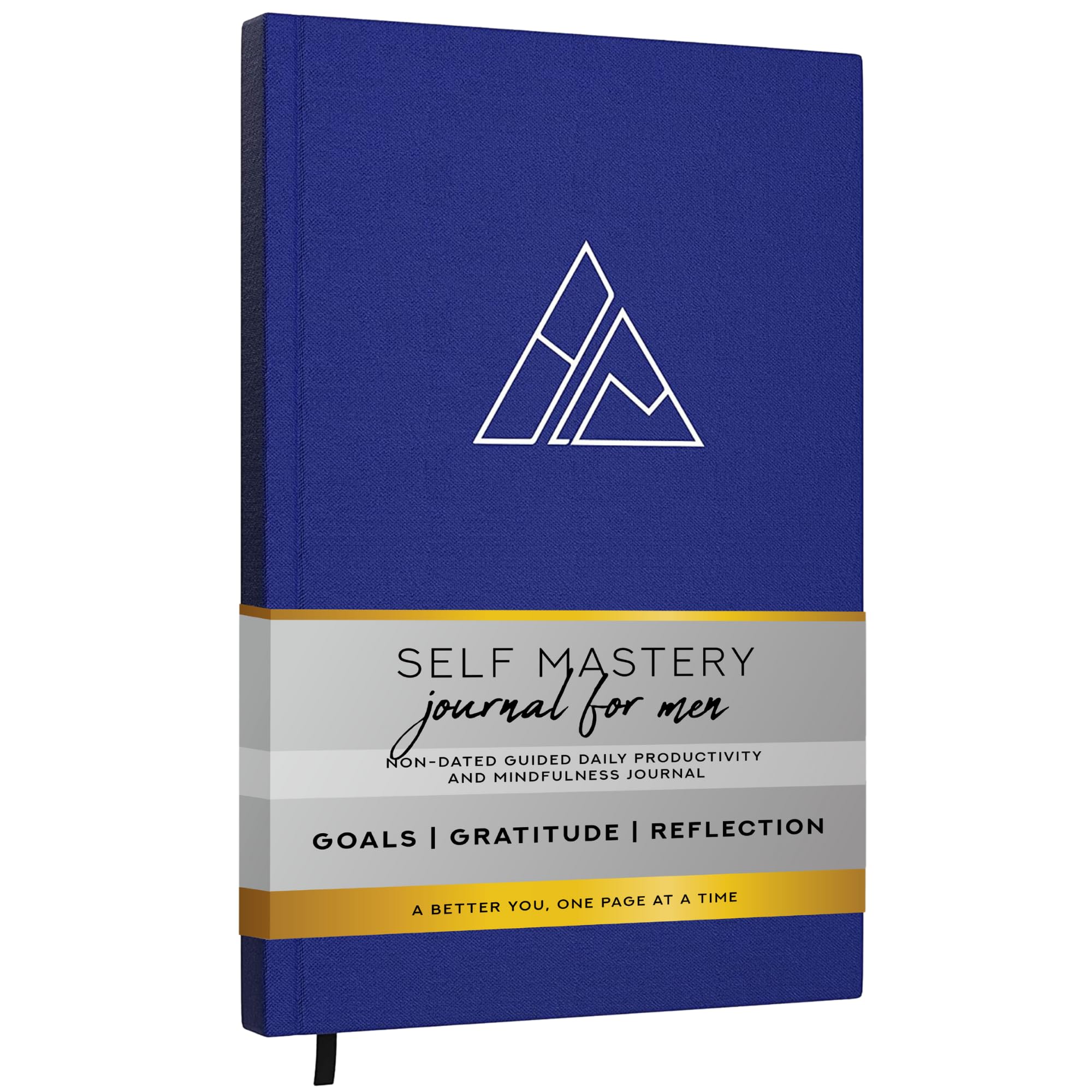 Buy now Self-Mastery Journal for Men - Gratitude Journals â€“ 5 Minute Journal - Reflection Manifestation Journals for Mindfulness â€“ Self Care Journal â€“ Goal / Guided Gratitude Journal for Women & Men Self-Mastery Journal Ocean Blue at indiglob india