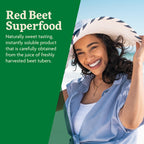 Salus Red Beet Crystals, Organic Nutritional Beet Root Powder Mix, 7 oz
