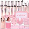 112Pcs Pink Makeup Brushes Set Professional Makeup Brushes & Tools Kit