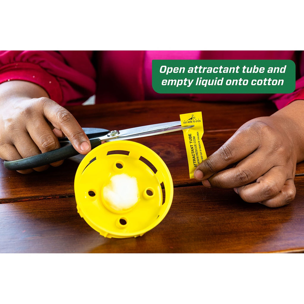 RESCUE! Reusable Yellowjacket Trap – Includes Attractant - 2 Traps