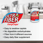 Ultra-Fiber High Fiber Supplement, Soluble & Insoluble Fiber, 150 Count