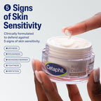 Cetaphil Healthy Renew Night Face Cream, Anti-Wrinkle, Peptides, 1.7 oz | Skin Tightening, Wrinkle Repair, Retinol Alternative, Fragrance Free, Sensitive Skin, Firming Peptide Night Cream For Women