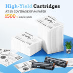 LxTek 83a Toner Cartridge Black Replacement for HP 83A CF283A 83X CF283X