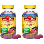 Nature Made High Absorption Magnesium Citrate 200mg per Serving, 60 Gummies | Magnesium Supplement for Muscle, Nerve, Bone and Heart Health Support, Mixed Berry Flavored Magnesium Gummies, 30 Day Supply