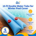 Blue Wave 10-ft Double Water Tube for Winter Pool Cover - 5 Pack